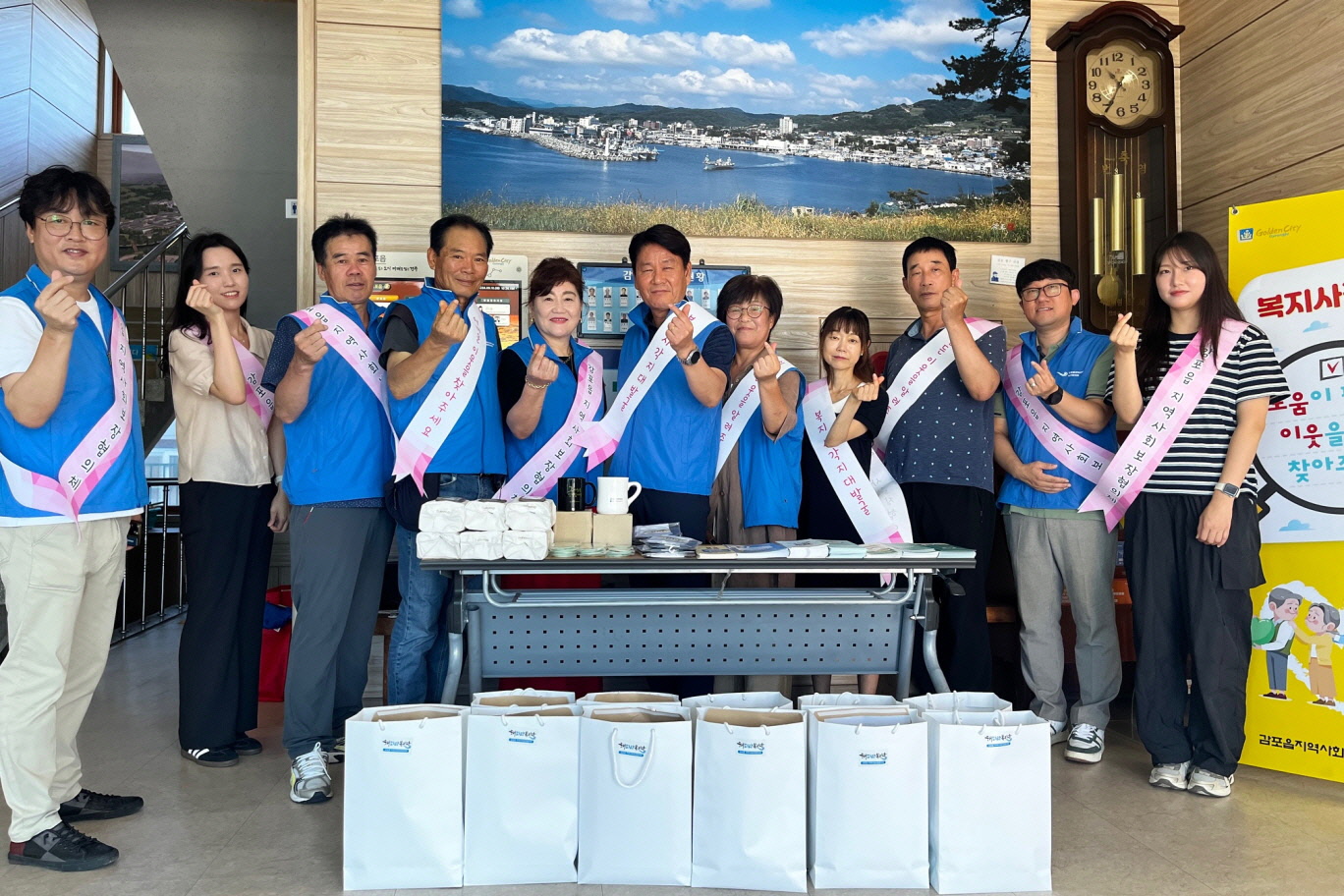 감포읍에서 추석맞이 복지사각지대 집중 발굴 캠페인을 실시했다.