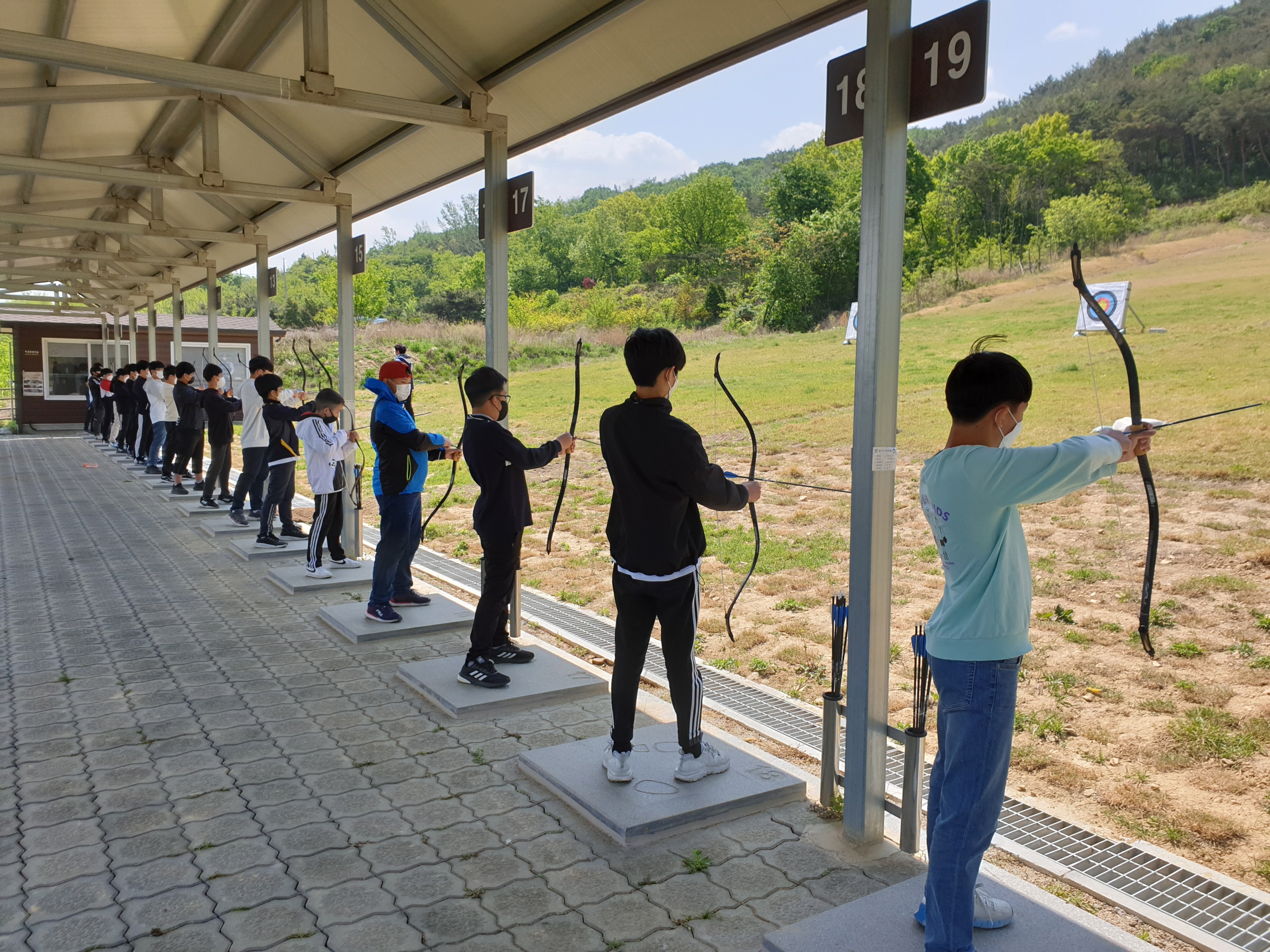 화랑마을 국궁체험