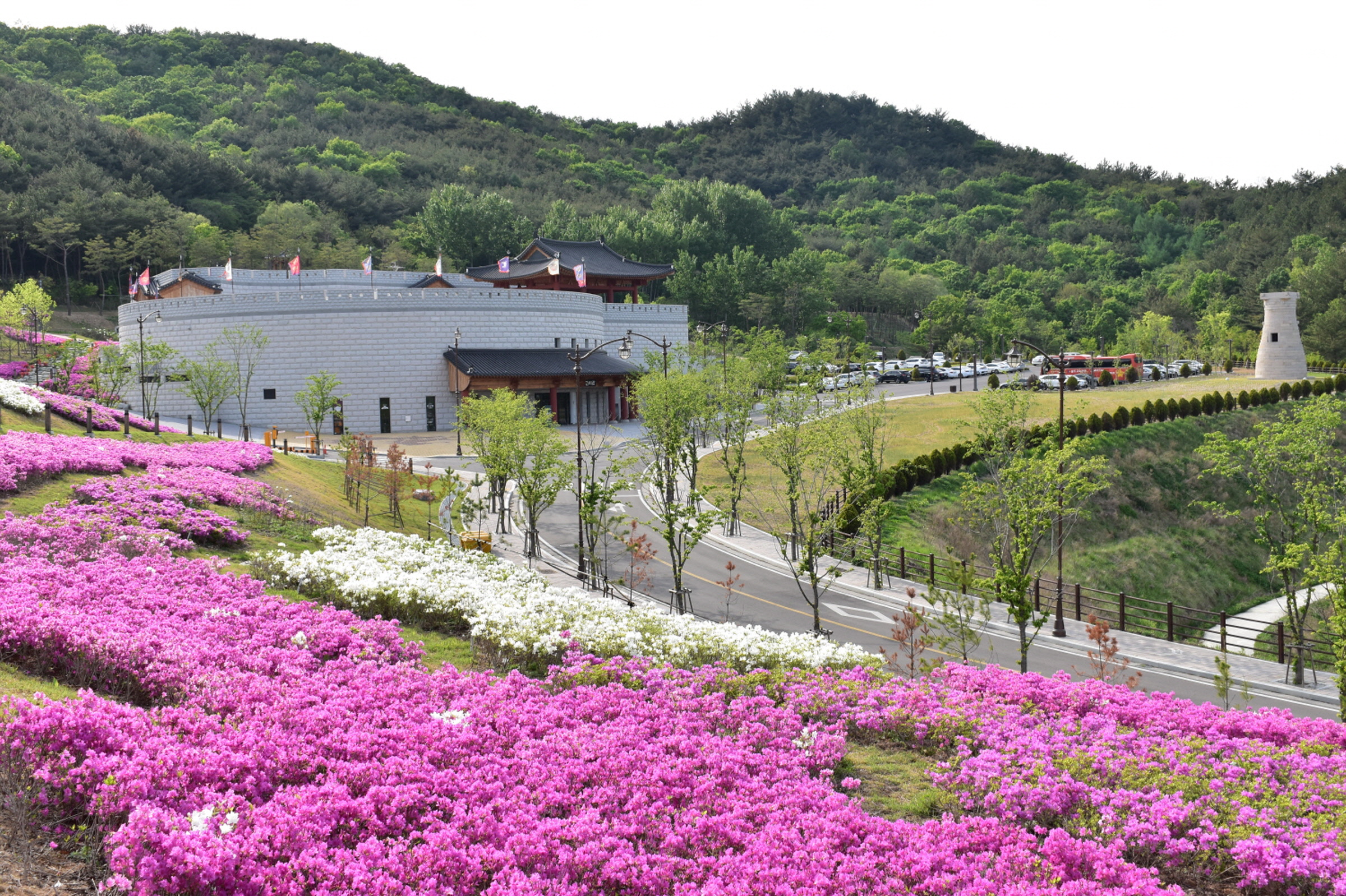 화랑마을 전시관 전경