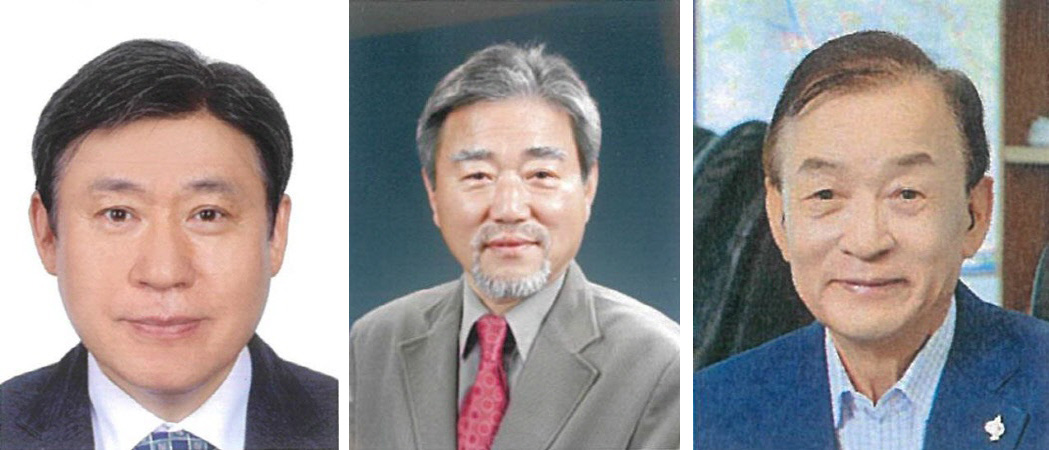 수상자 사진(왼쪽부터 손영규씨, 이용호씨, 한주식씨)