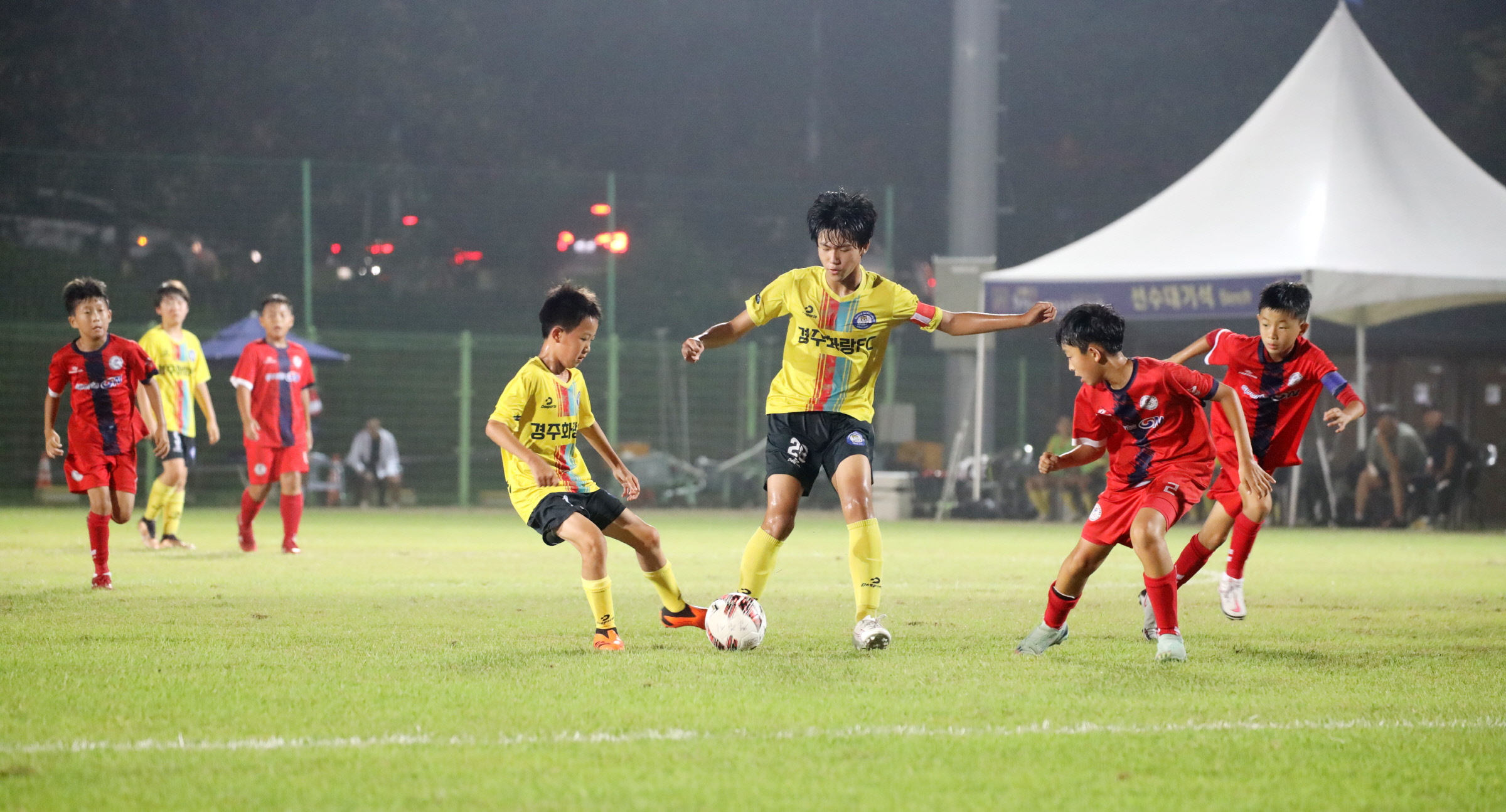 지난해 8월 펼쳐진 화랑대기 전국 유소년(U-11, U-12) 축구대회 사진