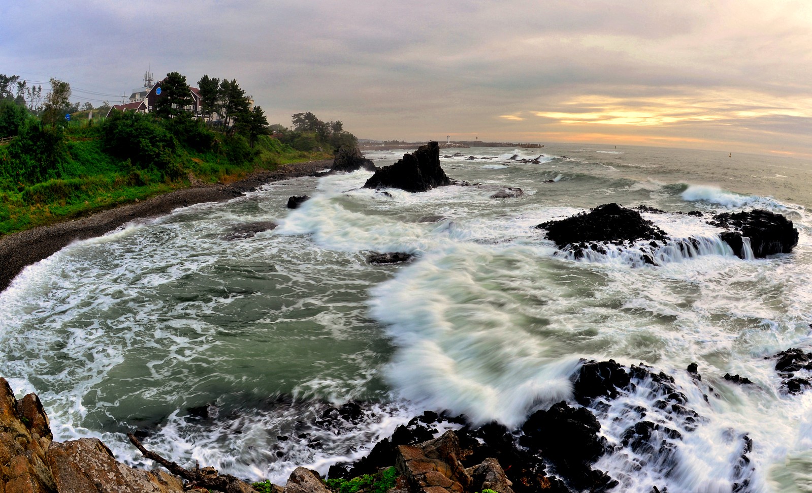 주상절리 파도소리길