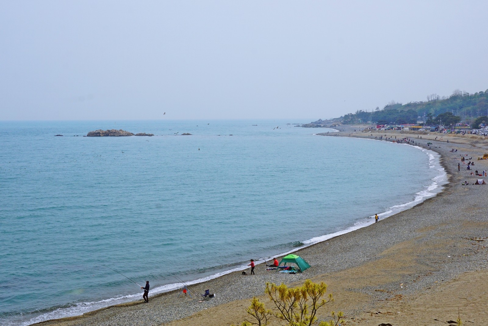 봉길대왕암해변의 항공촬영 모습.jpg