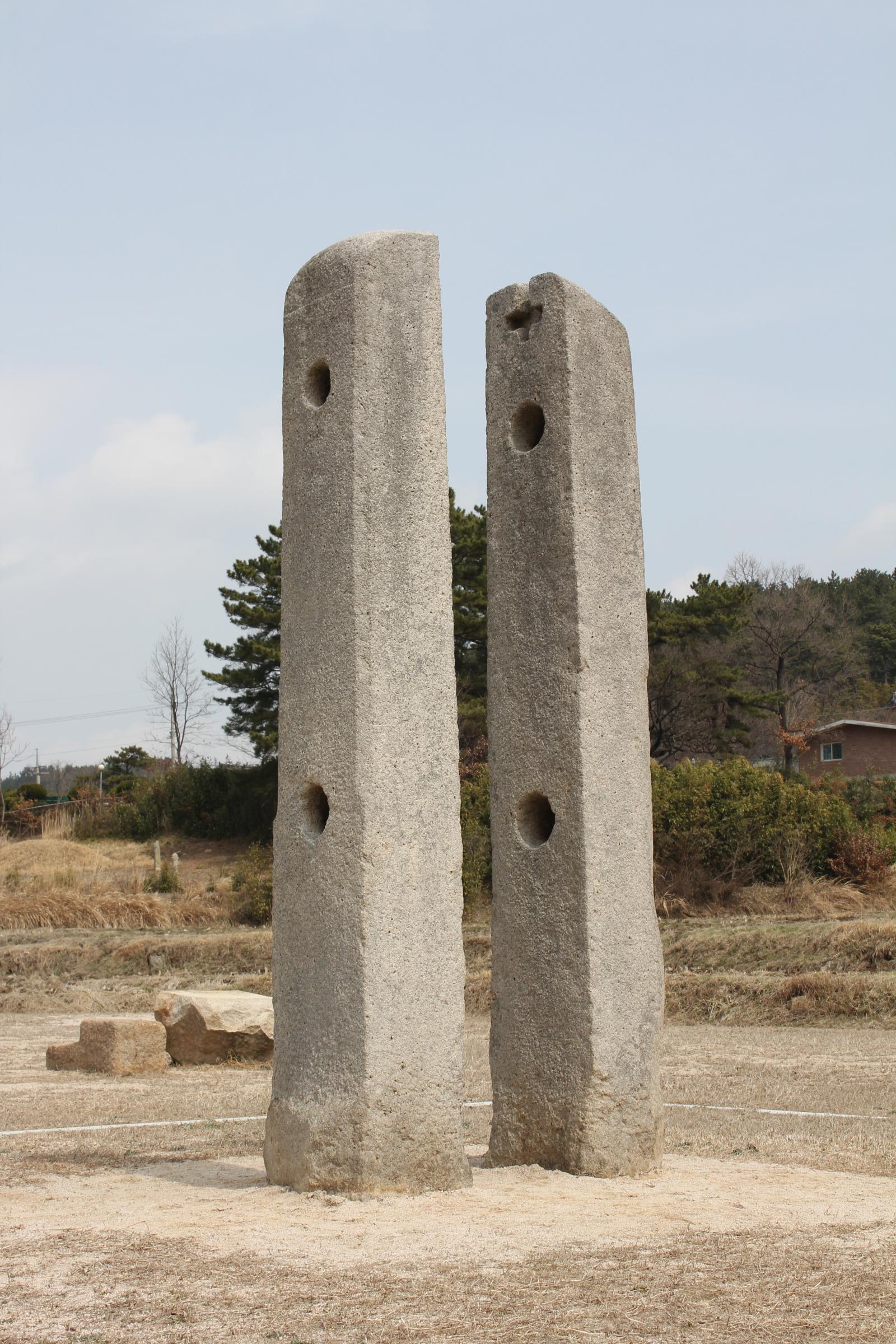 남간사지당간지주10