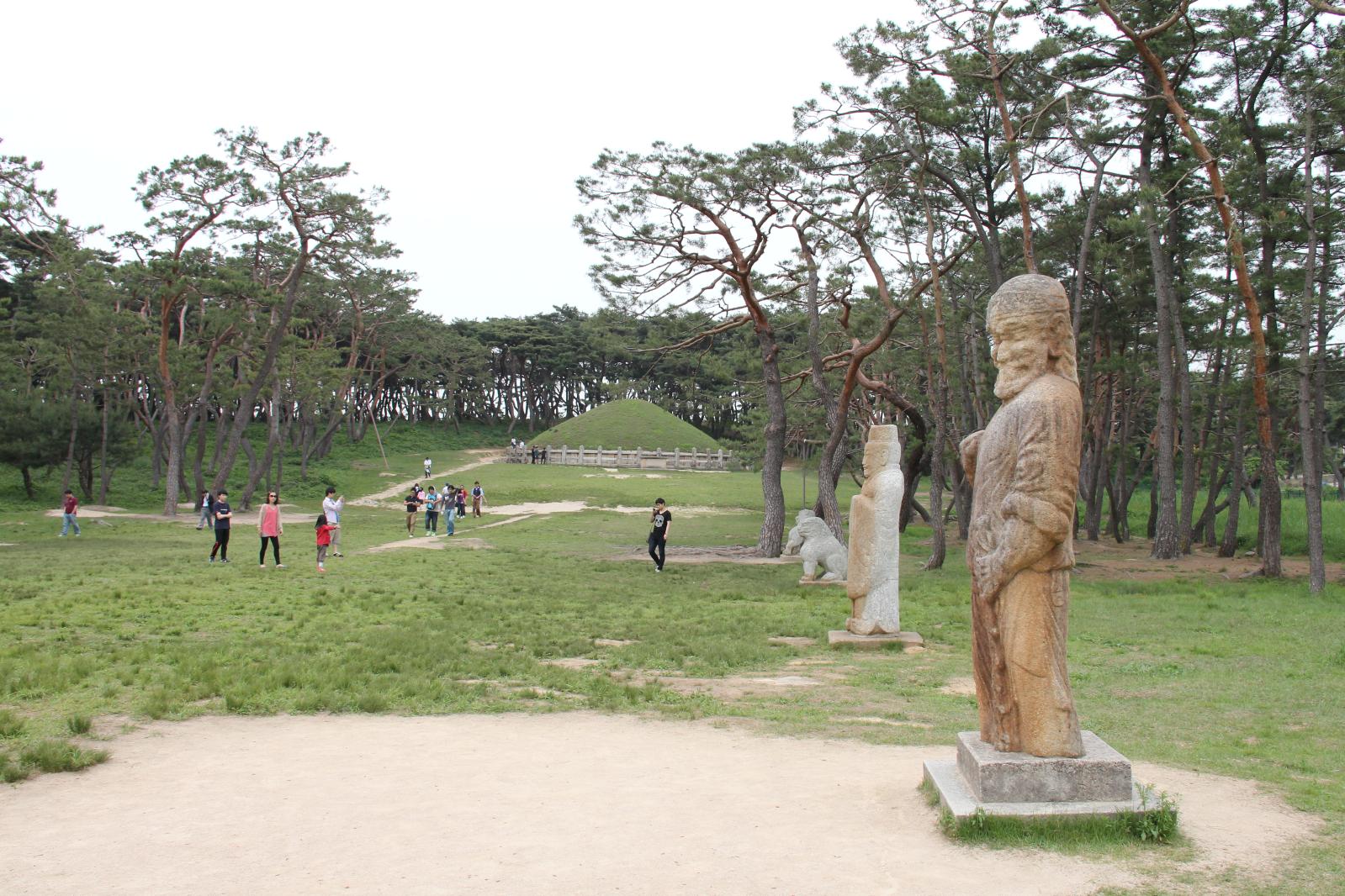 괘릉석상 및 석주일괄16