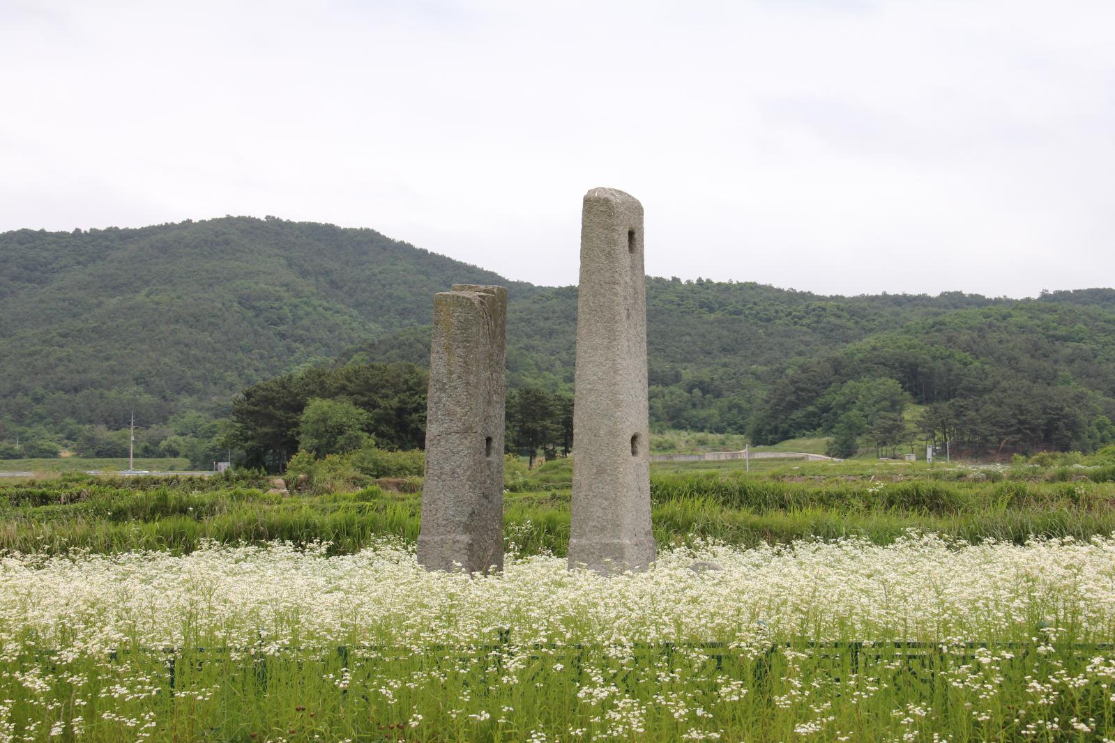 보문리당간지주11