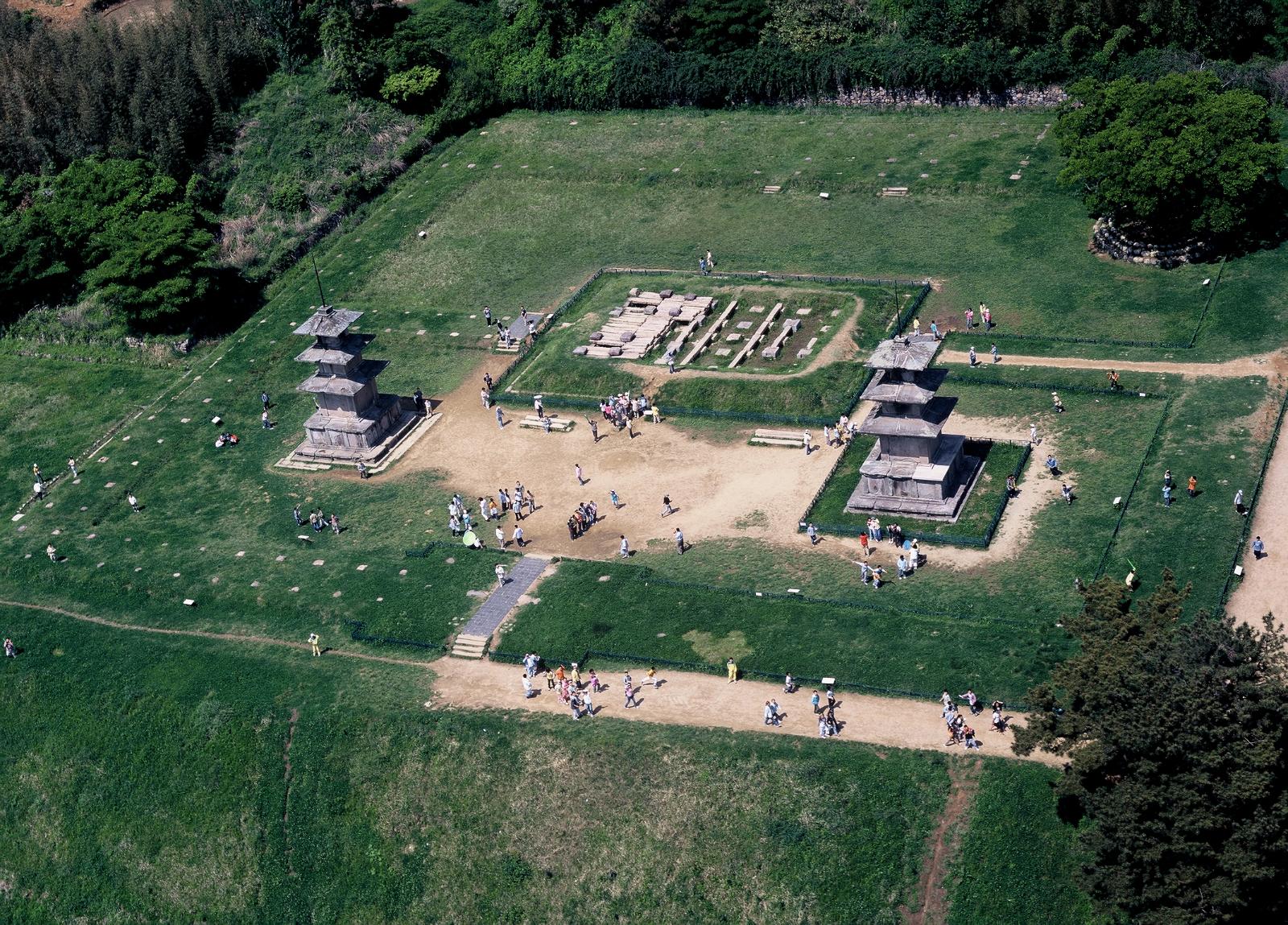 감은사지항공사진4