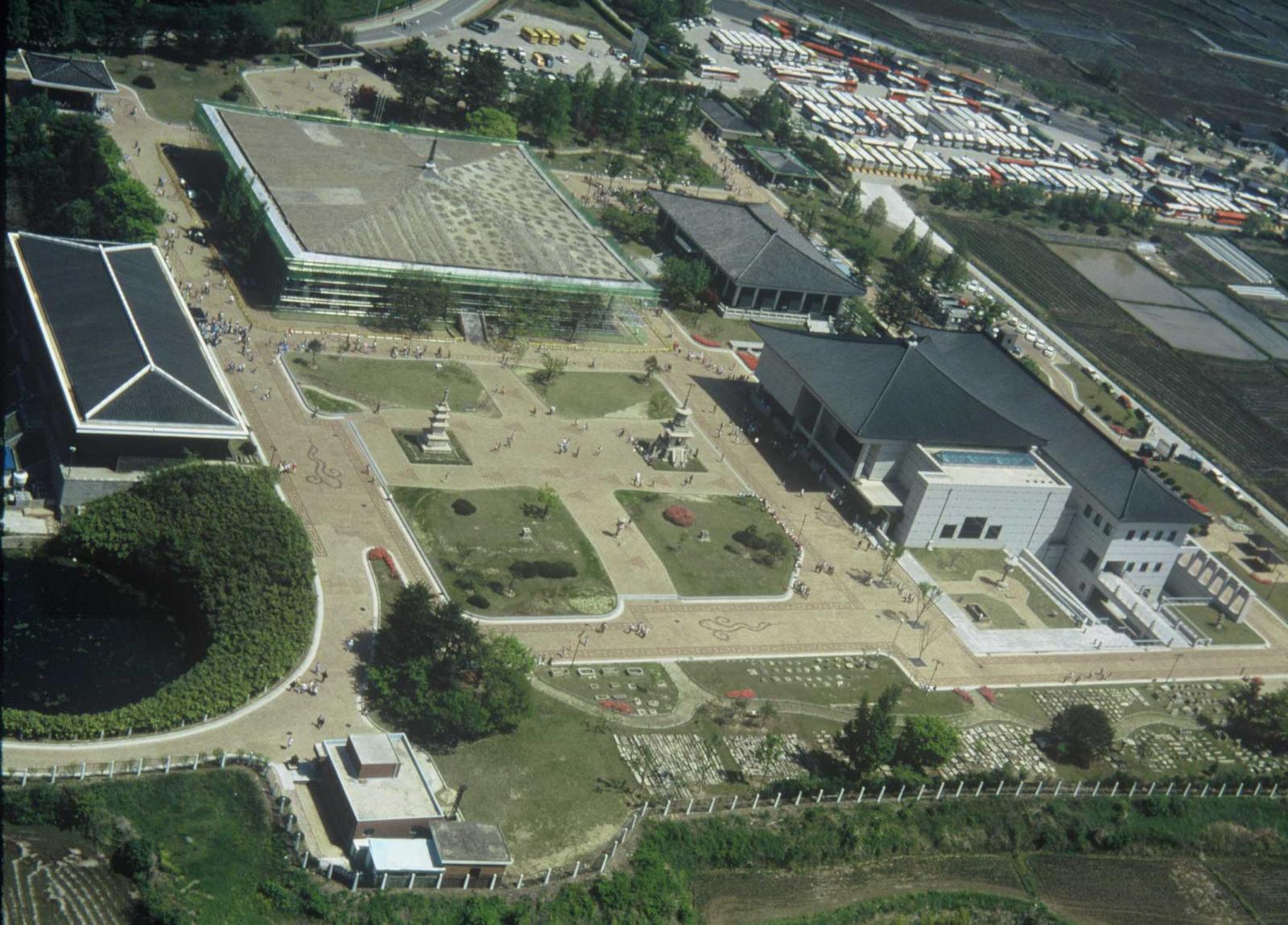 경주박물관항공사진1