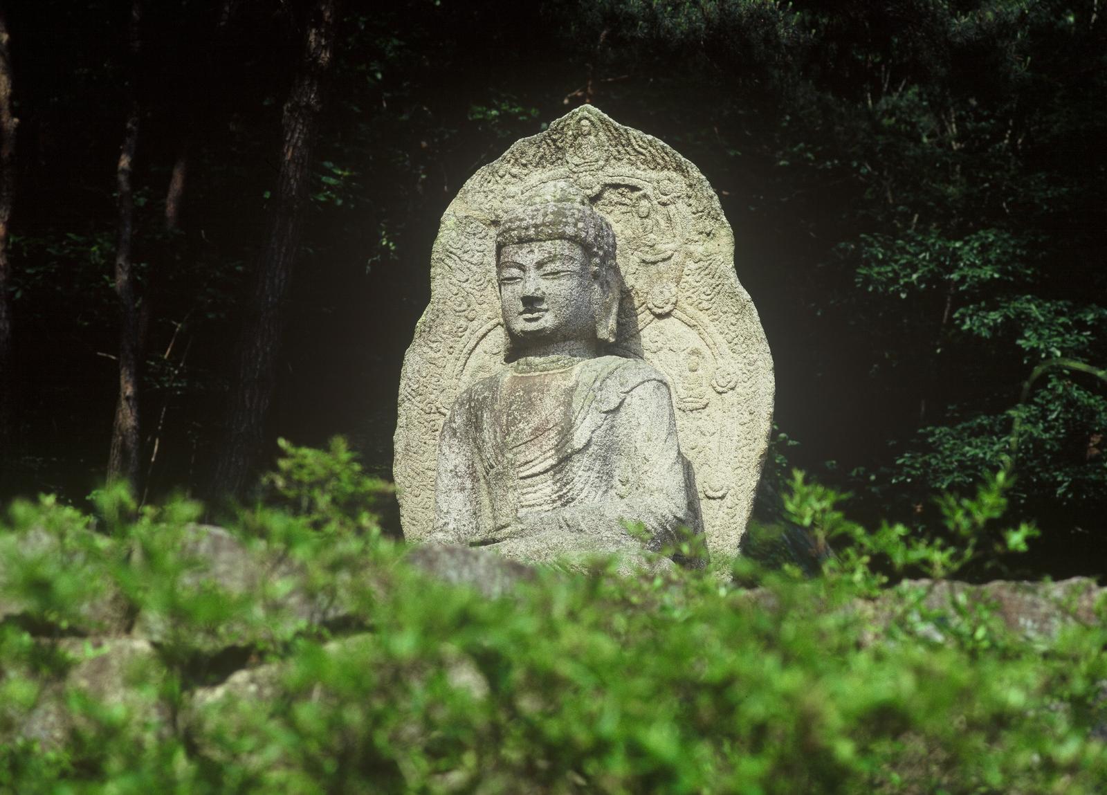 남산미륵곡석불좌상2