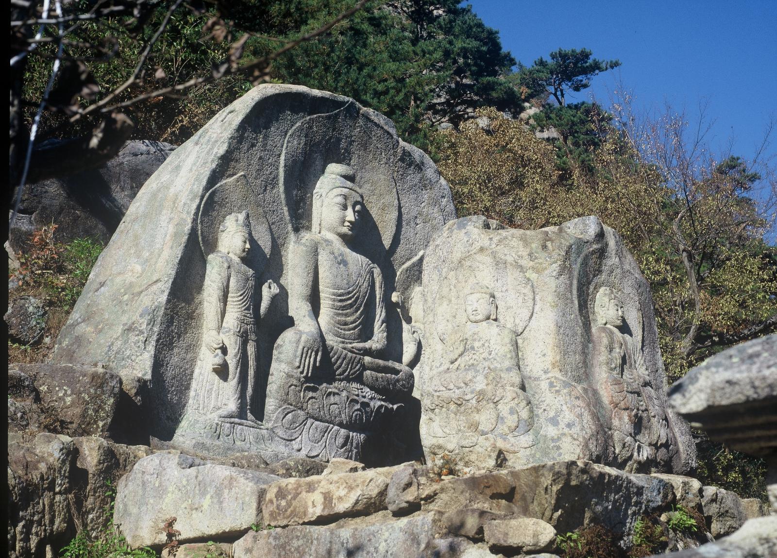 남산칠불암마애석불