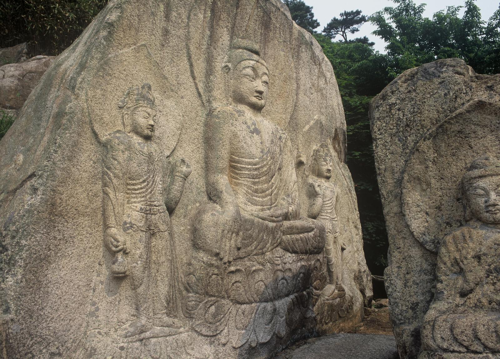 남산칠불암마애석불3