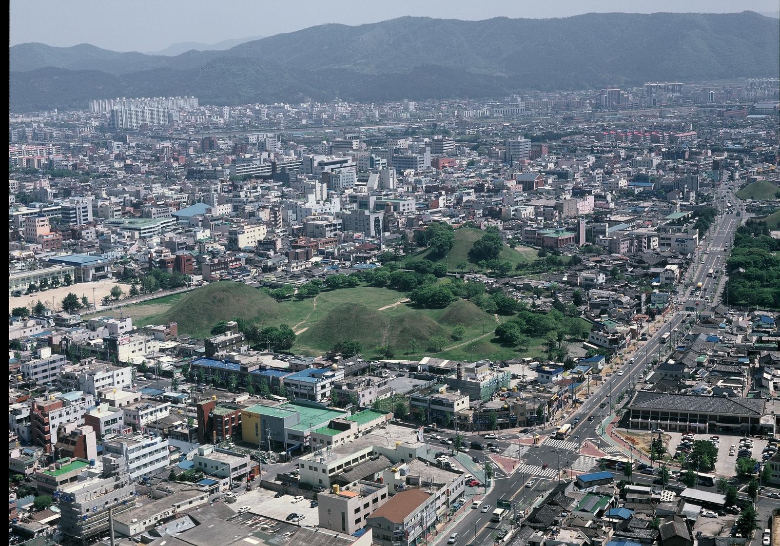 노동노서고분군항공사진2