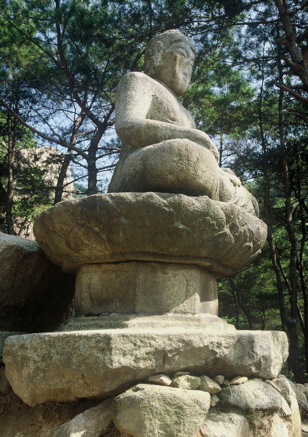 삼릉계곡석불좌상2