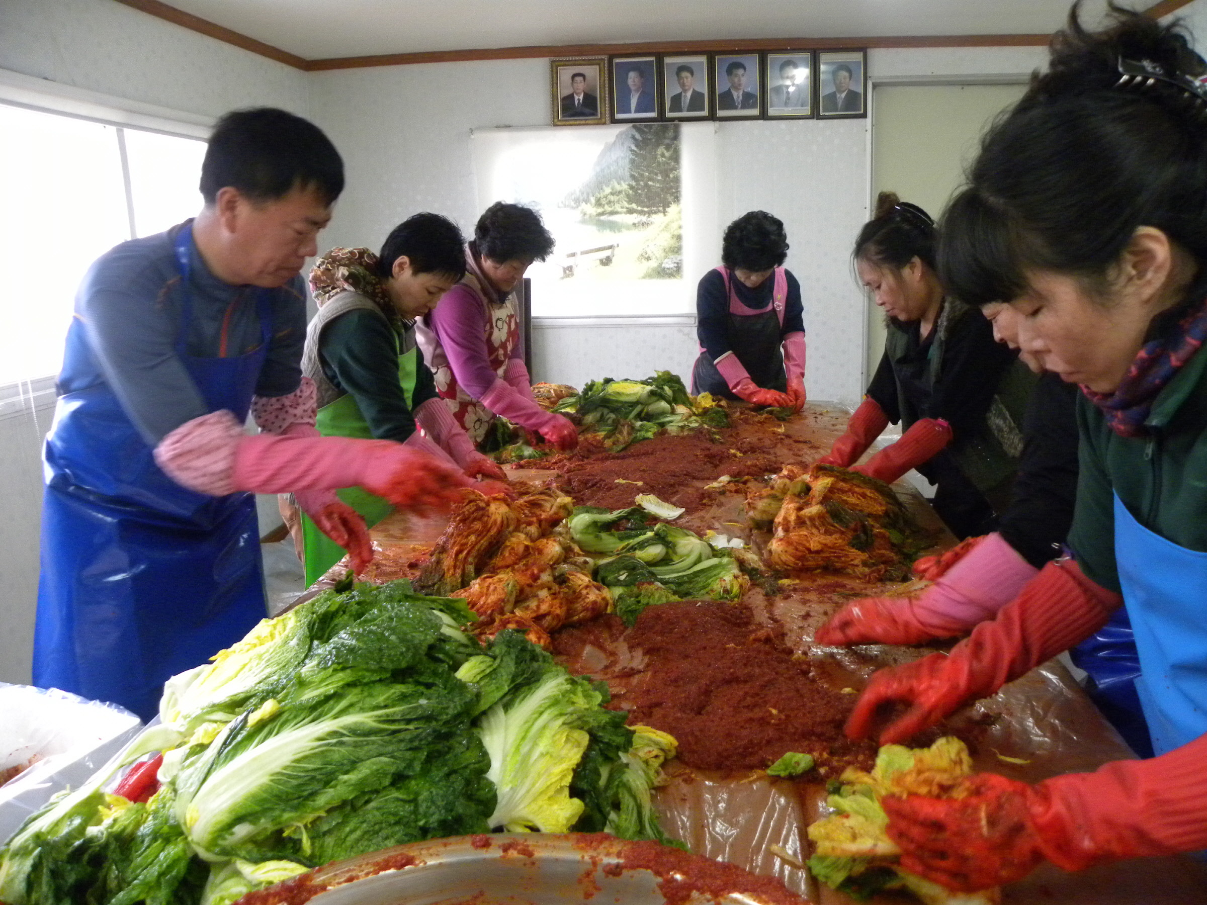 서면 자율방범대 사랑의 김장 나누기