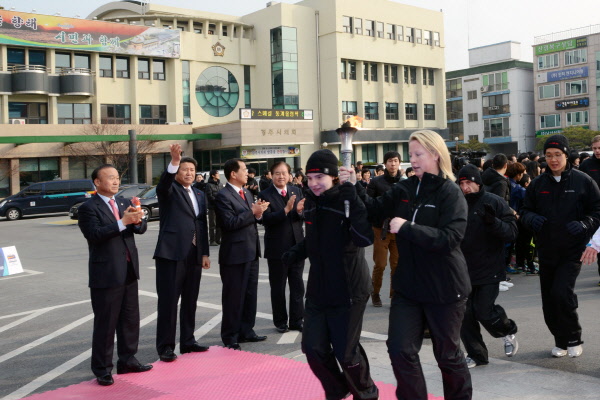 2013평창동계스페셜올림픽 성화, 24일 경주 도착