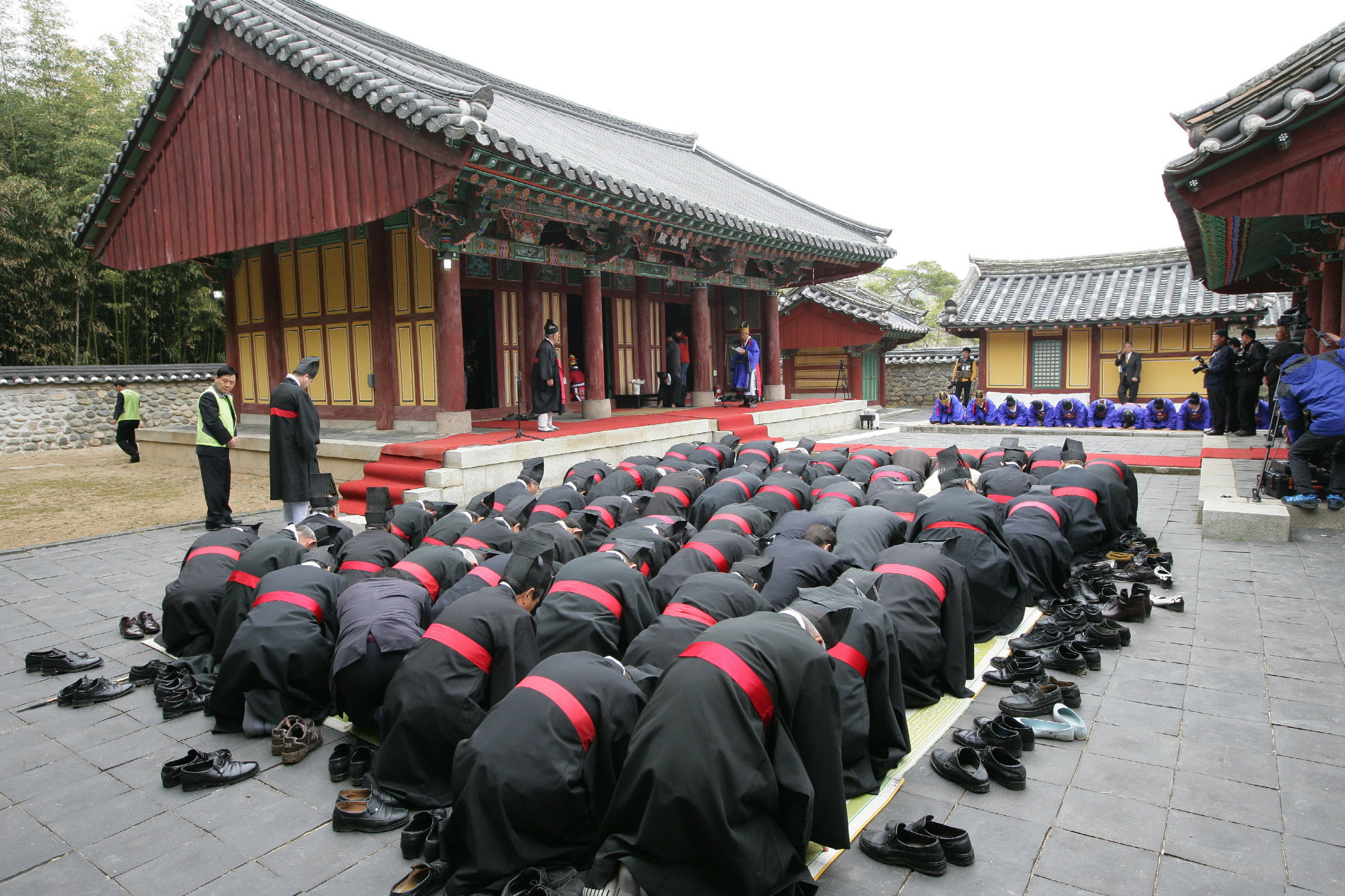 경주 3전 춘계 향사 봉행