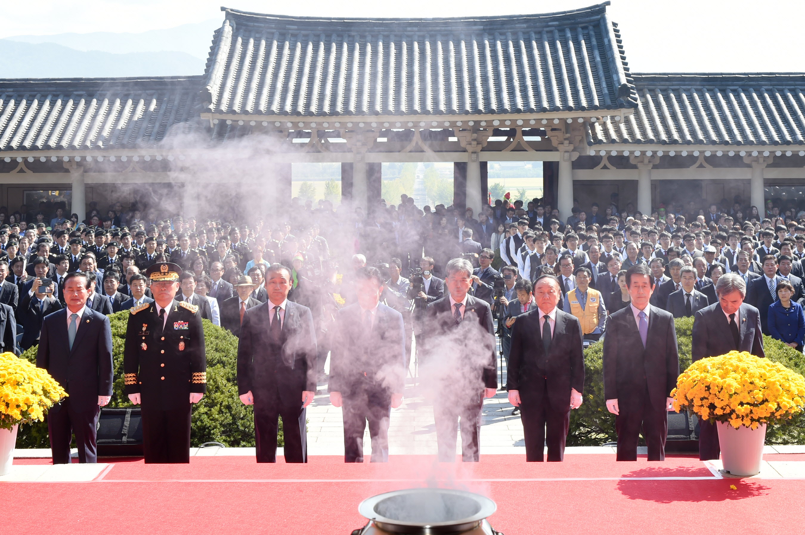 국가행사로 승격된 제37회 통일서원제 봉행