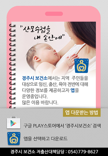 임신‧출산‧양육 정보, 스마트폰 웹으로 한 눈에