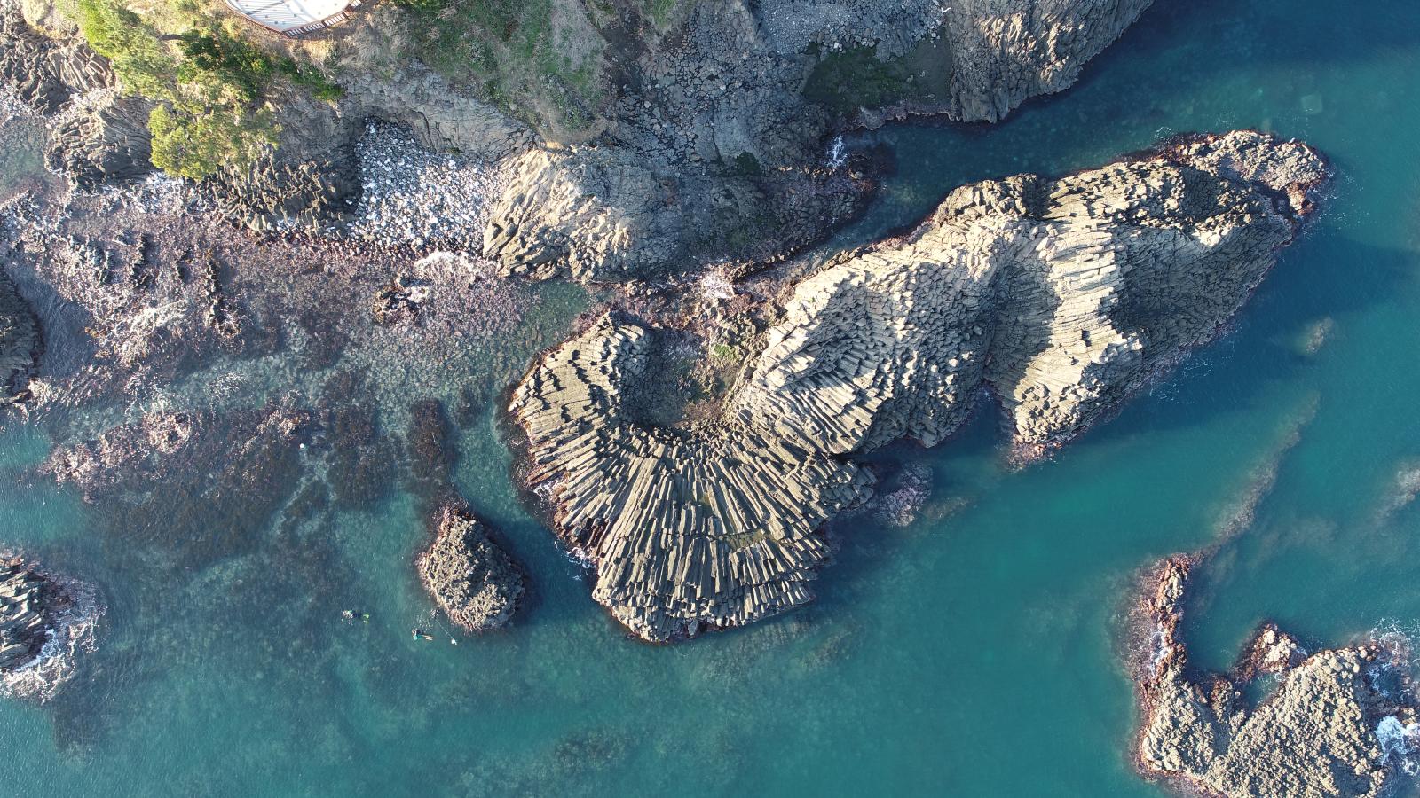 멋진 경주 주상절리를 만끽 하세요
