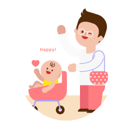 새로운 가족을 만나게 된 것을 축하해요!