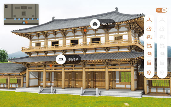 황룡사 AR