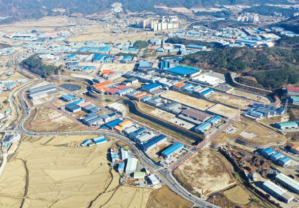 사업단지 대개조사업 대상지로 선정된 외동일반산업단지