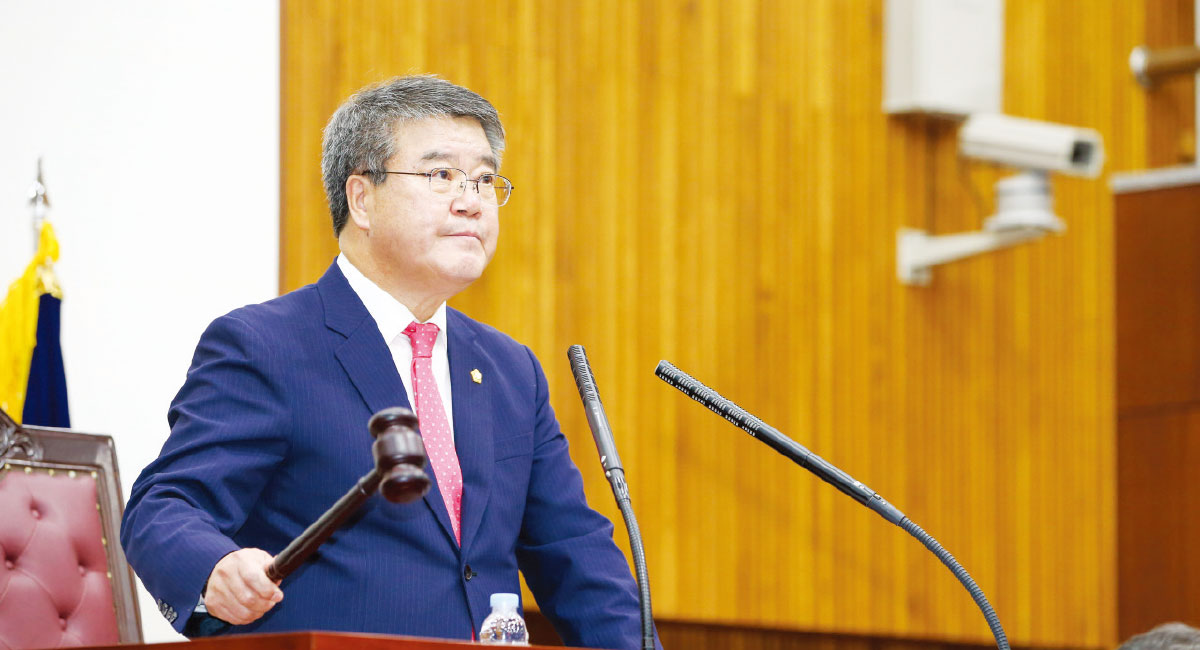 제8대 후반기 경주시의회 의장 서호대 