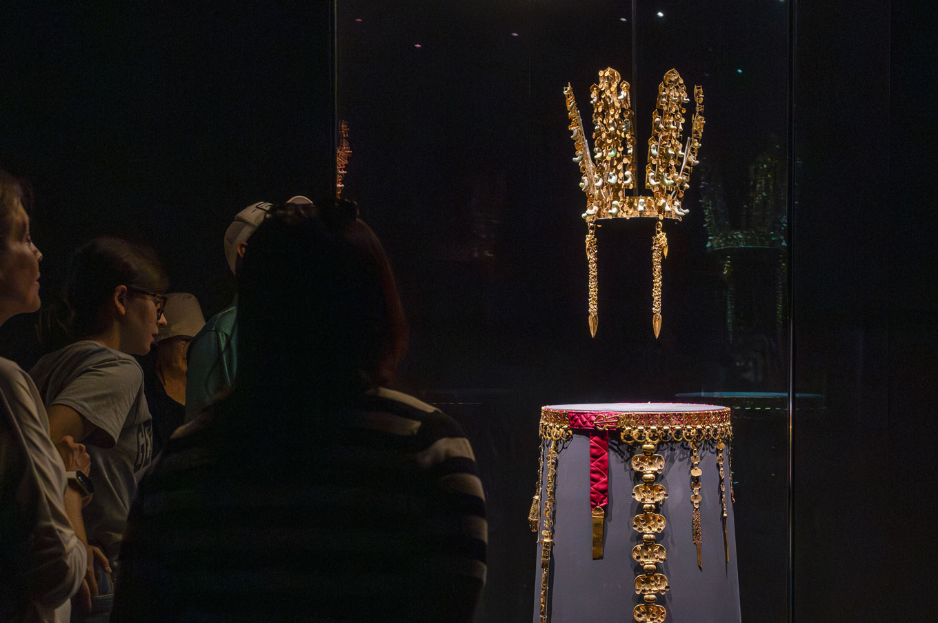 신라역사관 2층 상설전시실 ‘천마총금관’ 신라역사관 2층 상설전시실 ‘천마총금관’