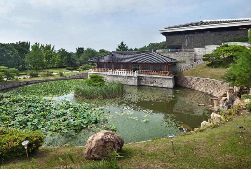수묵당과 고청지 수묵당과 고청지