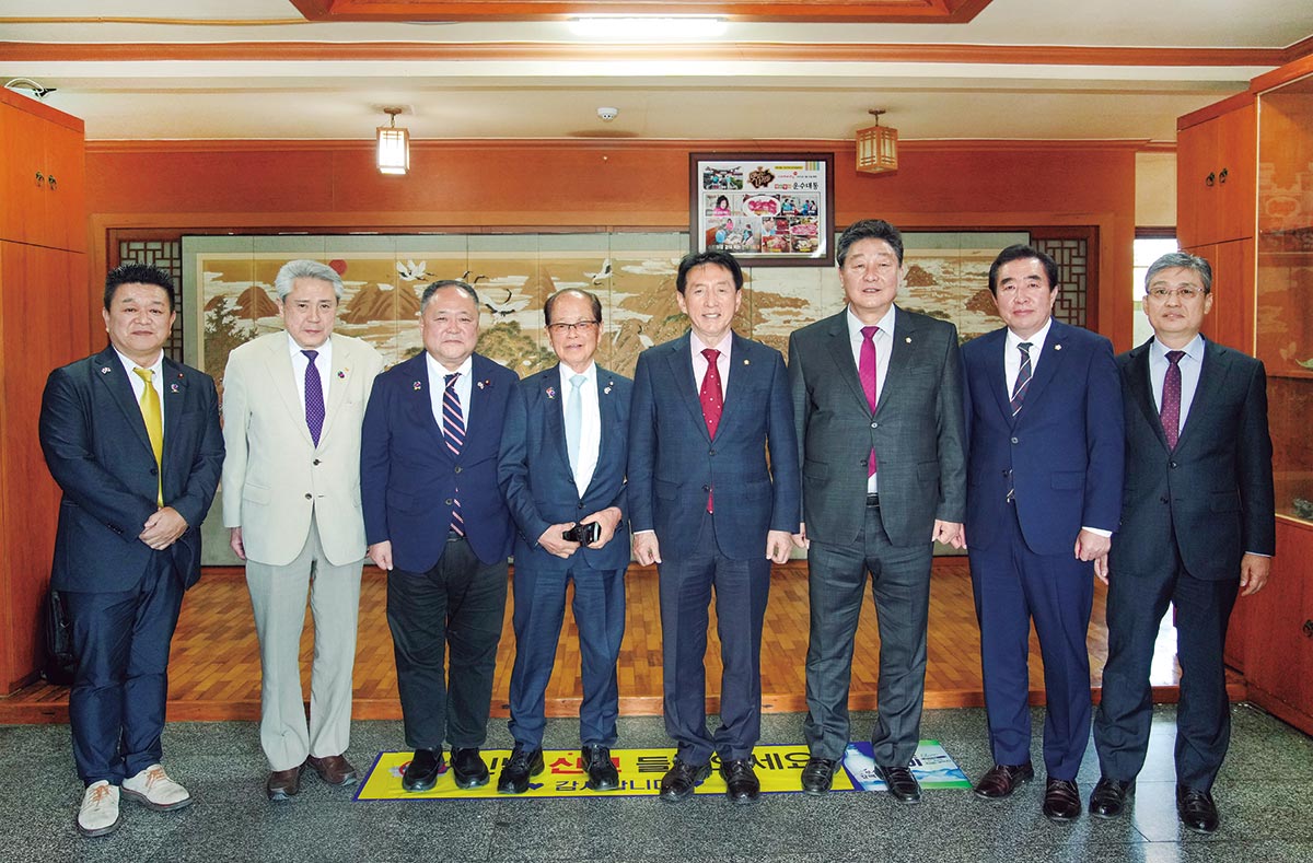 요코하마시의회 대표단 경주 방문