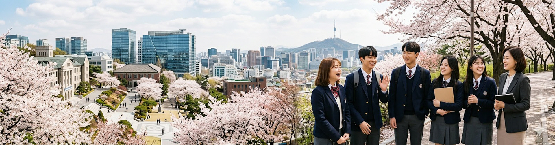 자연 속에서 진로를 탐색하는 청소년